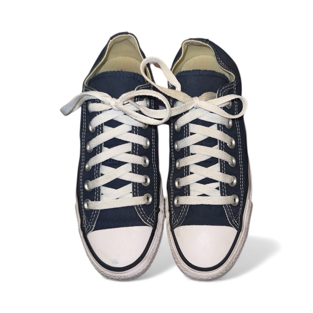 Converse Dark Blue Shoes Size 7.5 - Picture 2 of 5